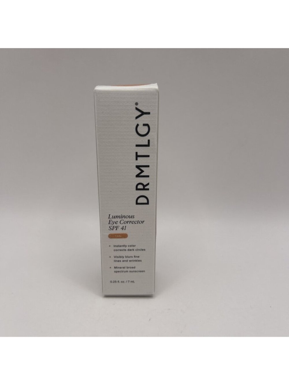 DRMTLGY Luminous Eye Corrector® SPF 41 - Tan 0.25 fl oz NIB! EXP 10/27 New Box